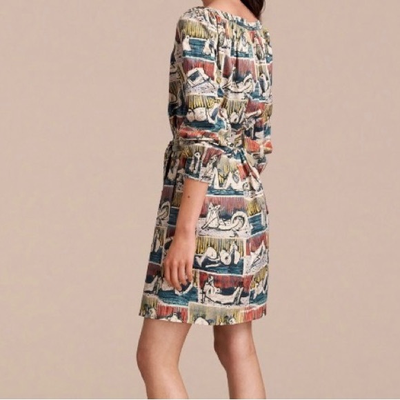 Burberry Printed Mini Dress - Picture 13 of 14